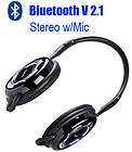 Foldable Stereo Wireless Bluetooth Headphones w/Mic for Android Nokia 