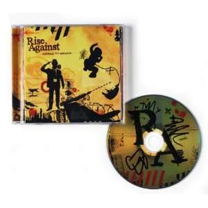  Rise Against Punk Rock Band Appeal To Reason Autographed 