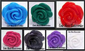 NEW KITSCH CHUNKY CARVED ROSE BIG FLOWER STATEMENT RING  