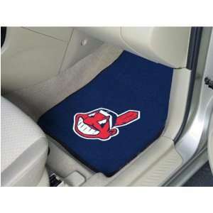  Cleveland Indians MLB Car Floor Mats (2 Front) Sports 