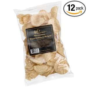 Gils Gourmet Sesame Tortilla Chips, 8 Ounce Bags (Pack of 12)