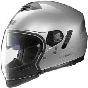  Nolan N43E Trilogy Platinum Sliver Full Face Helmet (M 