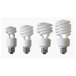  Spiral Compact Fluorescent Light Bulbs