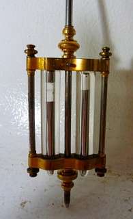 1890 Mercury French Crystal Regulator Pendulum  