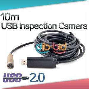   USB Waterproof Borescope Endoscope Inspection Snake Tube Camera Wire