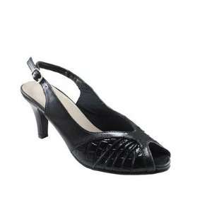  Annie Shoes 150 22 BLACK PAT/BLACK Dainty Sandal Baby