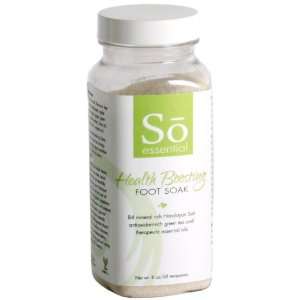 So Essential Health Boosting Natural Foot Soak, 8 Ounce  
