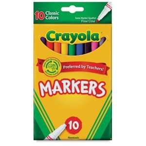  Crayola Classic Original Marker Sets   Traditional Colors, Set 