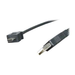   Micro USB Cable Type B (5 Pin) Cable, Black, Model RC 6 USB AM MB BK