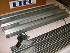 ltec metal driveway trench drain 12ft complete kit 