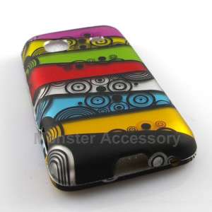 Funky Stripe Hard Case Cover For Samsung Galaxy Prevail  