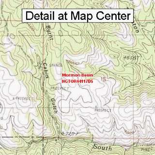   Map   Mormon Basin, Oregon (Folded/Waterproof)