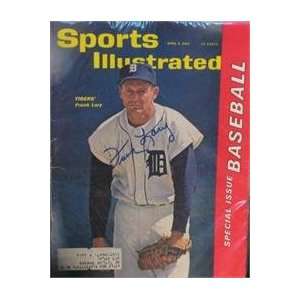 Frank Lary autographed Sports Illustrated Magazine (Detroit Tigers)