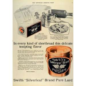   Shortbread Recipe Baking   Original Print Ad