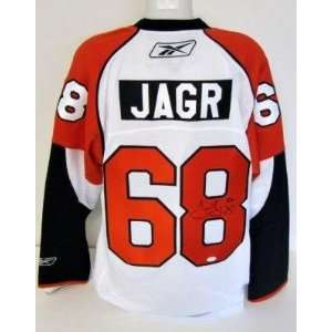 Autographed Jaromir Jagr Jersey   Reebok Premier JSA   Autographed NHL 