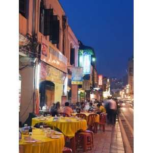 Outdoor Restaurant, Chinatown, Kuala Lumpur, Malaysia, Southeast Asia 