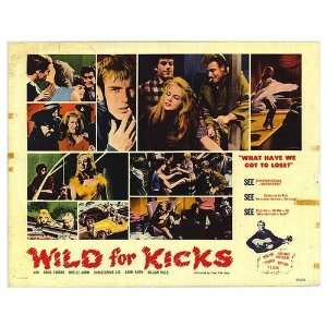 Wild For Kicks Original Movie Poster, 28 x 22 (1961)  
