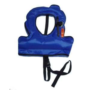   Youth Ocean Blue Snorkel Vest for Snorkeling