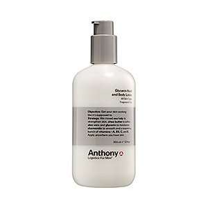 Anthony Logistics For Men Glycerin Hand & Body Lotion (Quantity of 2)