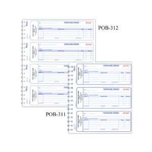  Wire bound purchase order book with 200 receipts per book 