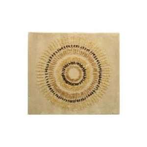   SOH719A Beige and Gold Contemporary 26 x 8 Area Rug