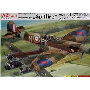   Spitfire Mk IIa Aces WWII Fighter (Plastic Models Toys & Games