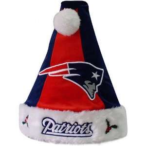    New England Patriots Colorblock Santa Hat