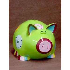  BLOW FISH 16 Inch Jumbo Pig Money Bank Resin Collector 