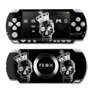   King Black Design Skin Decal Sticker for the PS3 Slim Electronics