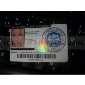  NOOSE ID Card National Office Of Security Enforcement 
