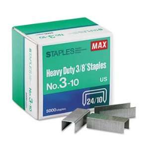  Max® Heavy Duty, Flat Clinch Staples STAPLES,H/DTY,3/8 