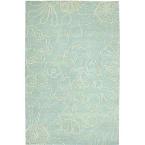  Rizzy Avant Garde AG 1879 Skyblue 26x8 Runner Area Rug 