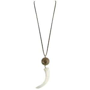  Natures Jewelry   Croc Blanc Necklace   Long with Large 