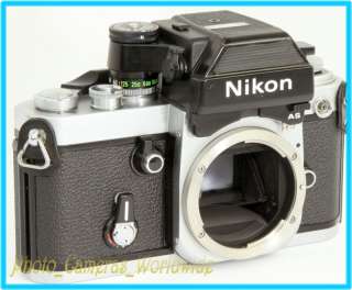 Nikon F2AS PHOTOMIC + DP 12 Prism Finder   Legendary 35mm SLR Camera 