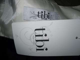 NWT $342 TIBI tuxedo halter dress  8  