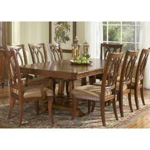Liberty Furniture Cotswold Manor 5 Piece Dining Set   Trestle Table 
