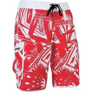  Slippery Splice Neo Mens Boardshort Beach Pants   Red 