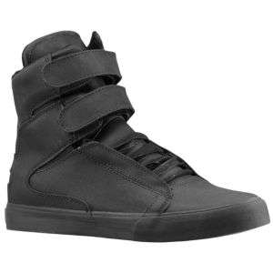 Supra Society   Mens   Sport Inspired   Shoes   Black Satin Tuf