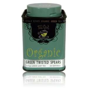 GREEN TWISTED SPEARS   Organic & Fair Trade Loose Leaf Tea  