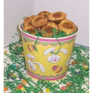 Scotts Cakes 2 lb. Cinnamon Apple Butter Cookies in a Yellow Bunny 