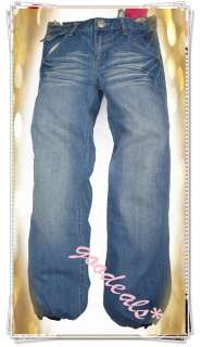 Women High Waisted Cotton Jeans Denim Pants Embroider Trousers Zipper 