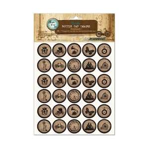   Cap Images 1 65/Pkg Steampunk 1; 3 Items/Order Arts, Crafts & Sewing