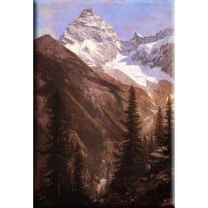  Canadian Rockies, Asulkan Glacier 21x30 Streched Canvas Art 