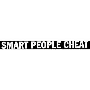 Smart People Cheat