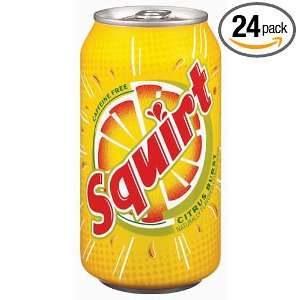 UP Squirt Soft Drink, 12 Ounce (Pack of 24)  Grocery 