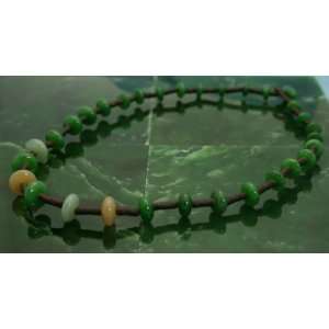 Jade Polar and Siberian Bead Choker Necklace 17 Jewelry