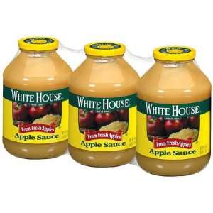 White House Apple Sauce   6 Pack  Grocery & Gourmet Food
