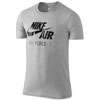 Nike Air Crew T Shirt   Mens   Grey / Black