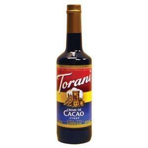 Torani Creme De Cacao Syrup  Grocery & Gourmet Food