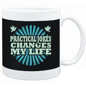 Mug Black  Practical Jokes changes my life  Hobbies  